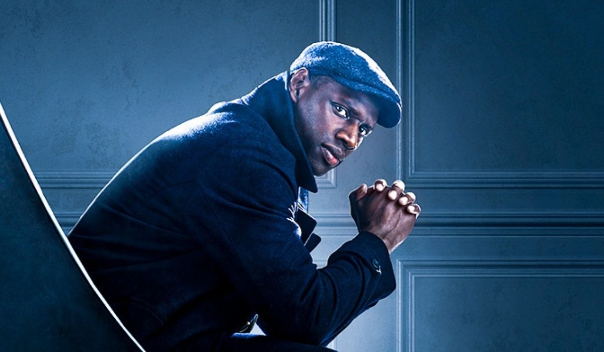 Omar Sy nel poster di “Lupin”. Credits: Netflix.