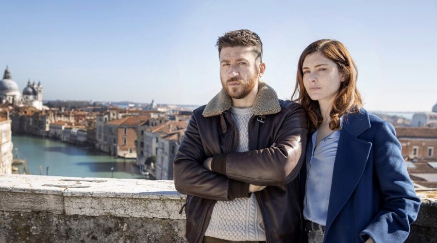 Non Mi Lasciare, qui Alessandro Roia e Vittoria Puccini. Credits: Rai