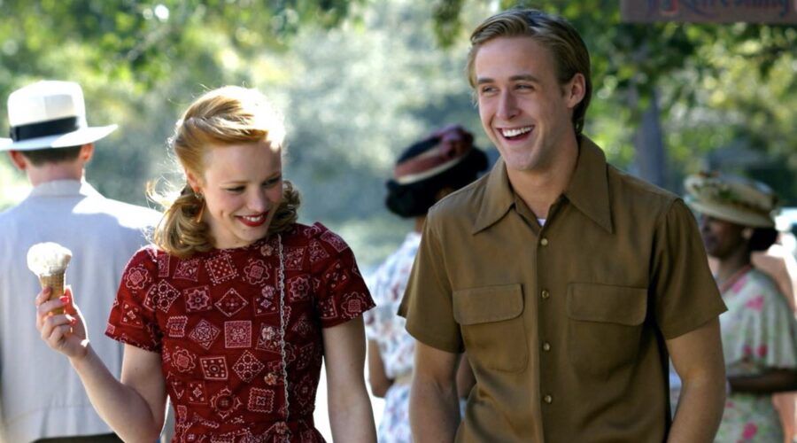 Rachel McAdams e Ryan Gosling Ne Le Pagine Della Nostra Vita (2004). Credits: © New Line/ Courtesy Everett Collection