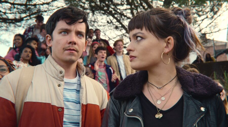 sex education 3 stagione nuove immagini da netflix otis e maeve