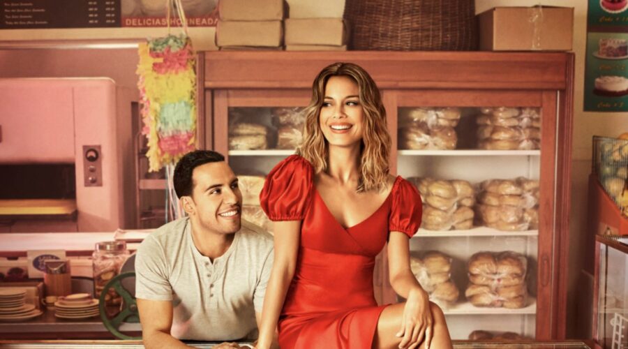 The Baker And The Beauty: la locandina con Daniel e Noa interpretati rispettivamente da Victor Rasuk e Nathalie Kelley. Credits: Mediaset