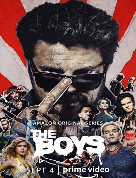 La locandina di The Boys. Credits: Amazon Studios.