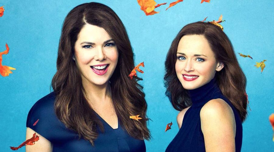 Lauren Graham (Lorelai Gilmore) e Alexis Bledel (Rory Gilmore) in Una Mamma Per Amica Di Nuovo Insieme Serie TV. Credits: Netflix