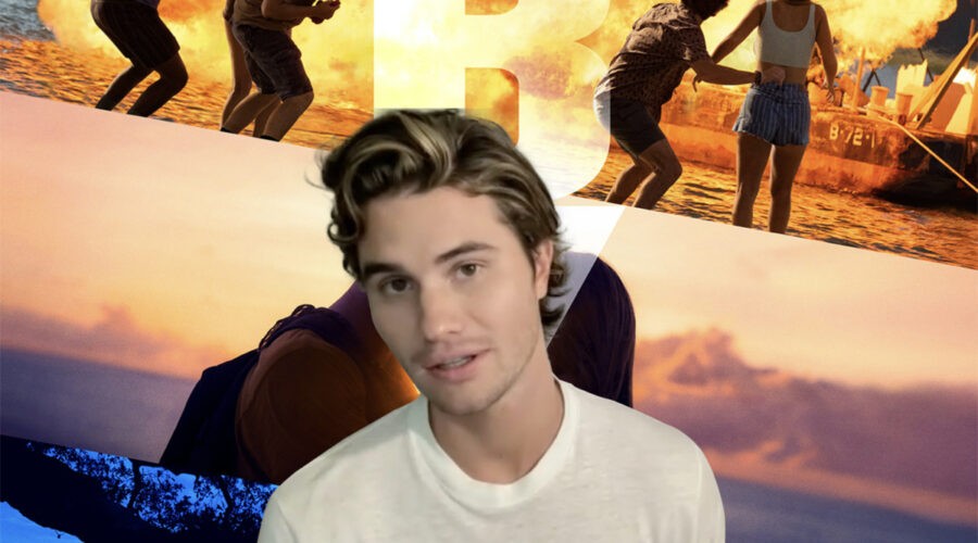 L'attore Chase Stokes, protagonista di “Outer Banks”. Credits: Cattura Schermo/Netflix.