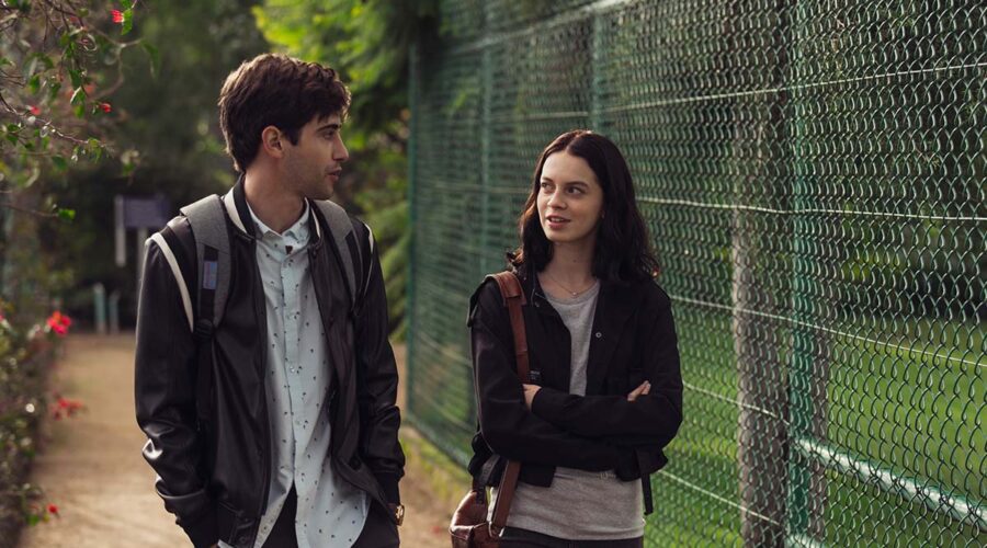 Ana Valeria Becerril e Yankel Stevan nella serie TV Control Z. Credits: Ana Cristina Blumenkron/Netflix.