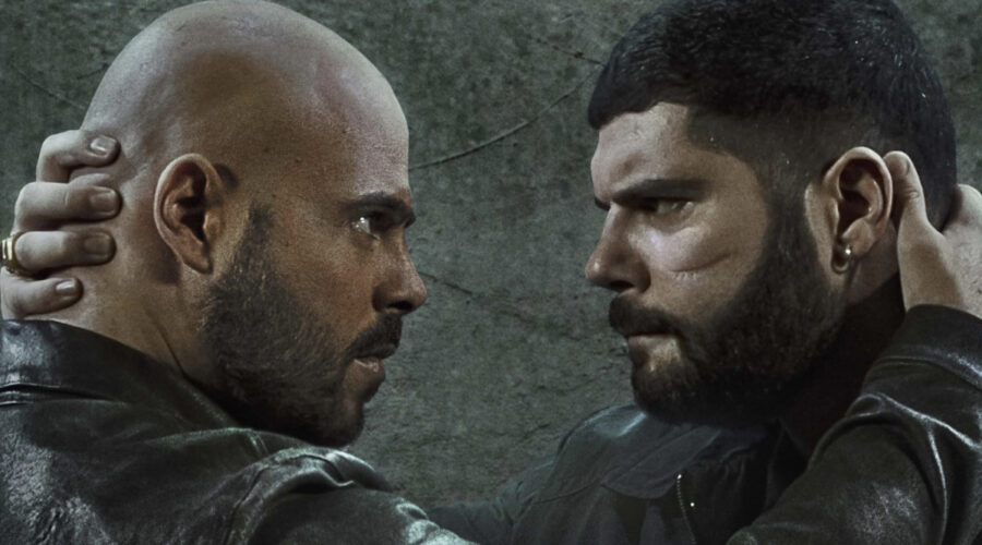 Marco D’Amore (Ciro Di Marzio) e Salvatore Esposito (Genny Savastano) in un dettaglio del poster di Gomorra 5. Credits: Sky Italia