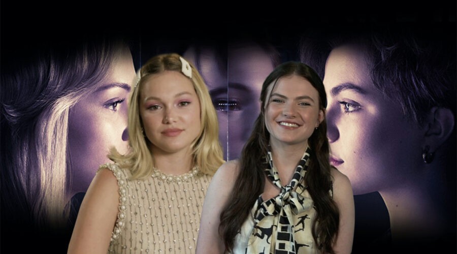 Da sinistra: Olivia Holt e Chiara Aurelia intervistate da Tvserial.it. Credits: Freeform/Prime Video/Cattura schermo.
