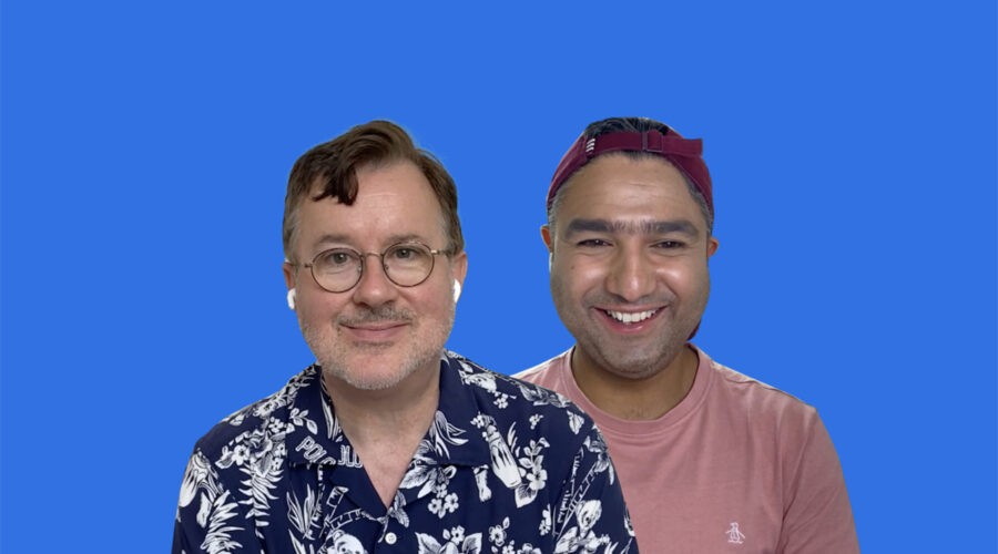 Da sinistra: Jeremy Swift e Nick Mohammed di “Ted Lasso”. Credits: Cattura Schermo/Apple TV+.