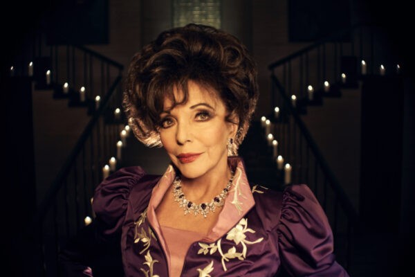 Joan Collins (Evie Gallant e Bubbles McGee) in American Horror Story 8 stagione. Credits: Disney+/Star
