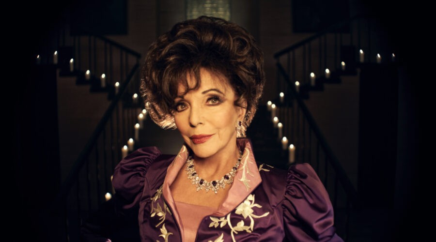 Joan Collins (Evie Gallant e Bubbles McGee) in American Horror Story 8 stagione. Credits: Disney+/Star