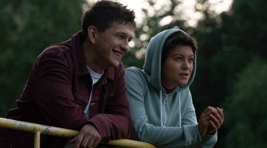 Open Your Eyes (da sinistra): Adam (Ignacy Liss) e Julia (Maria Wawreniuk). Credits: Netflix