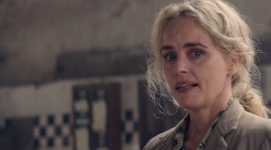 Screenshot Di Nina Hoss In Una Scena Del Trailer Di The Defeated Credits: Netflix
