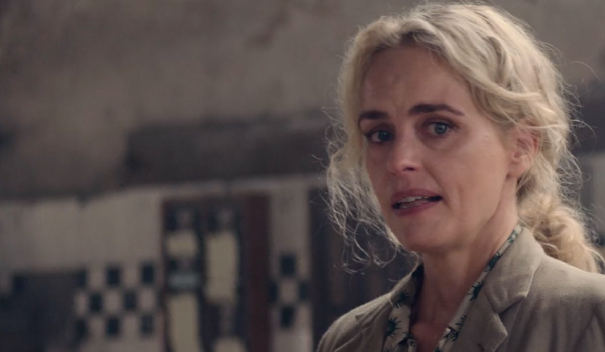 Screenshot Di Nina Hoss In Una Scena Del Trailer Di The Defeated Credits: Netflix