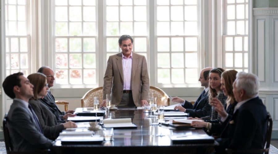 Dopesick - Dichiarazione di Dipendenza: Michael Stuhlbarg è Richard Sackler, direttore di Purdue Pharma. Credits: Disney+