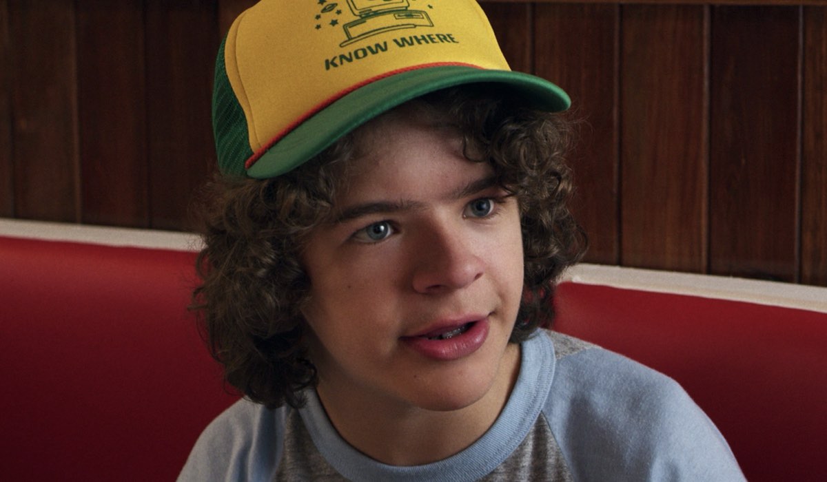 Gaten Matarazzo (Dustin) In Stranger Things 3x02. Credits: Netflix