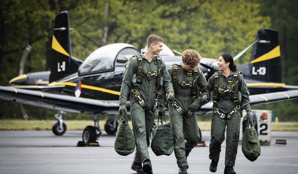 I protagonisti di “High Flyers”, la serie dal 4 settembre in onda su Rai4. Credits: Rai.