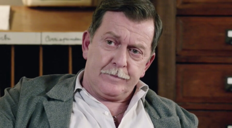 Pietro Genuardi (Armando Ferraris) in una scena dell'episodio 158 de 