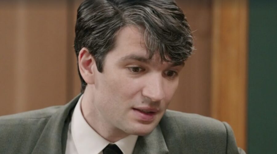 Roberto Landi (Filippo Scarafia) ne Il Paradiso Delle Signore 6 Puntata 4. Credits Rai