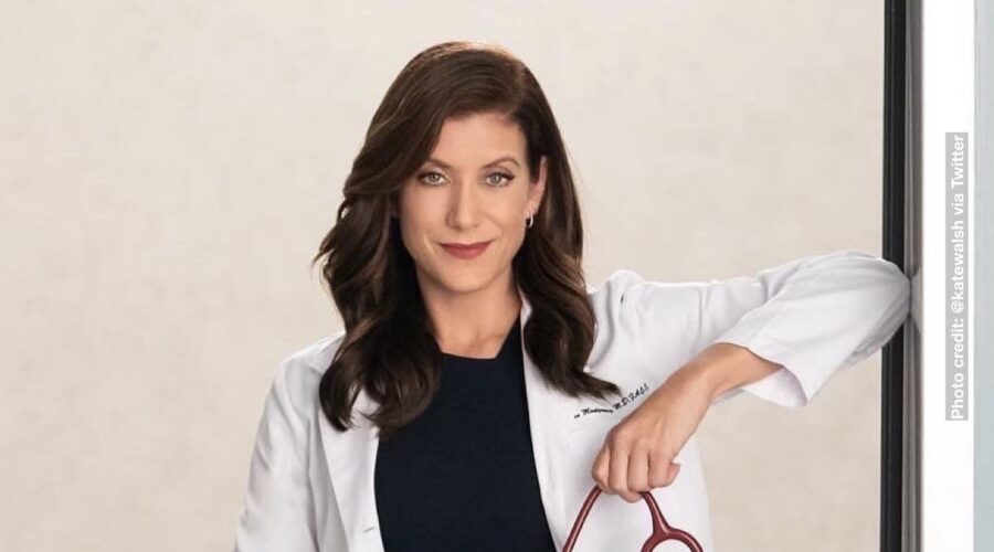 Kate Walsh In Greys Anatomy 18. Credits: Twitter Via @katewalsh