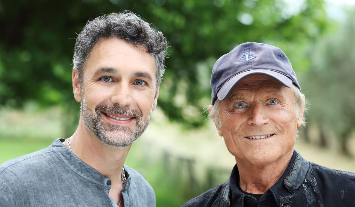 Raoul Bova e Terence Hill In 