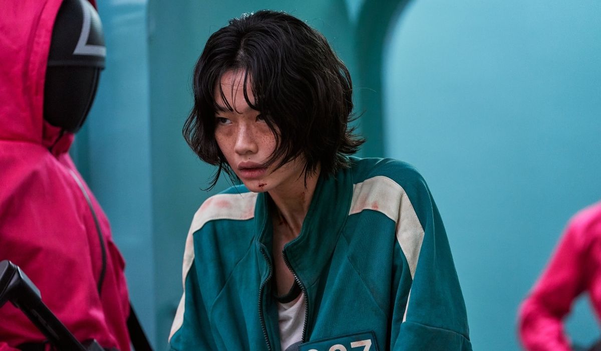 Squid Game: Jung Ho-yeon è Sae-byeok. Credits: Netflix