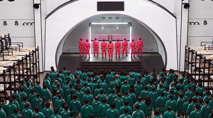 Una scena della serie TV Squid Game. Credits: Youngkyu Park/Netflix.