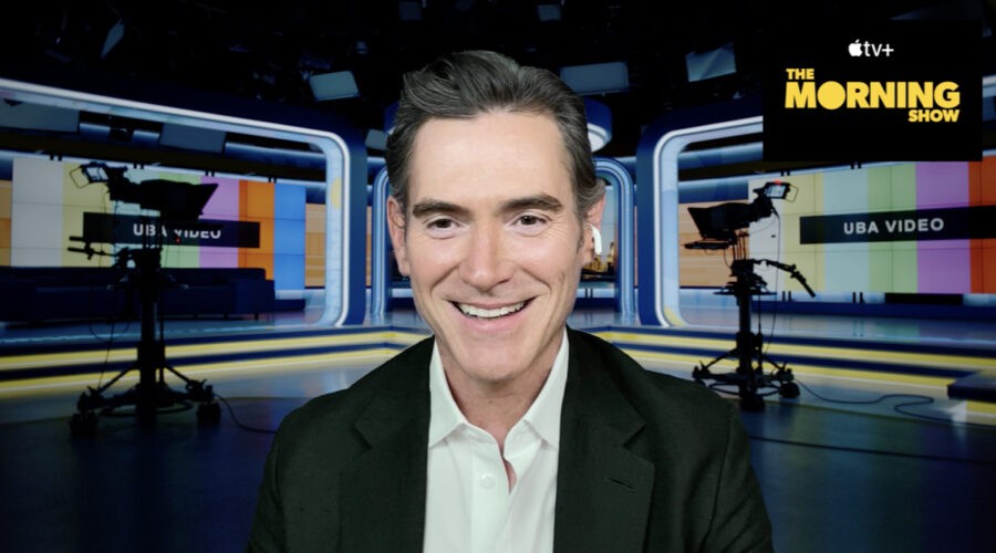 Billy Crudup nel corso della sua intervista a Tvserial.it. Credits: Cattura schermo/Apple TV+.