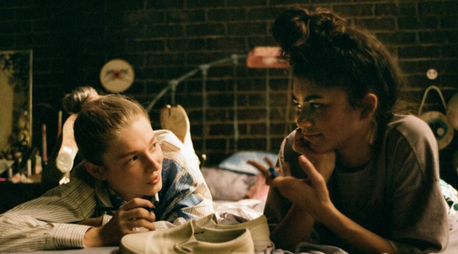 Zendaya e Hunter Schafer In Una Scena Di Euphoria 