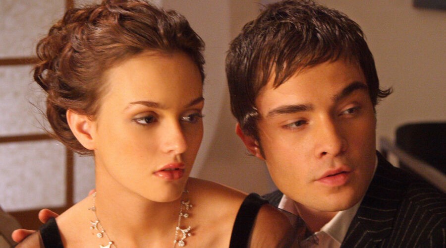 Blair Waldorf (Leighton Meester) e Chuck Bass (Ed Westwick) In Gossip Girl Credits: Sky Italia