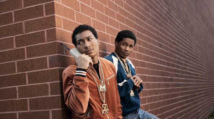 Lil Meech e Da Vinchi protagonisti di “BMF”. Credits: © 2021 Starz Entertainment, LLC.