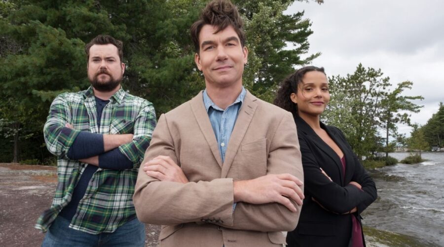 Carter (da sinistra): Dave Leigh (Kristian Bruun), Harley Carter (Jerry O'Connell), Sam Shaw (Sydney Poitier Heartsong). Credits: Sky Italia