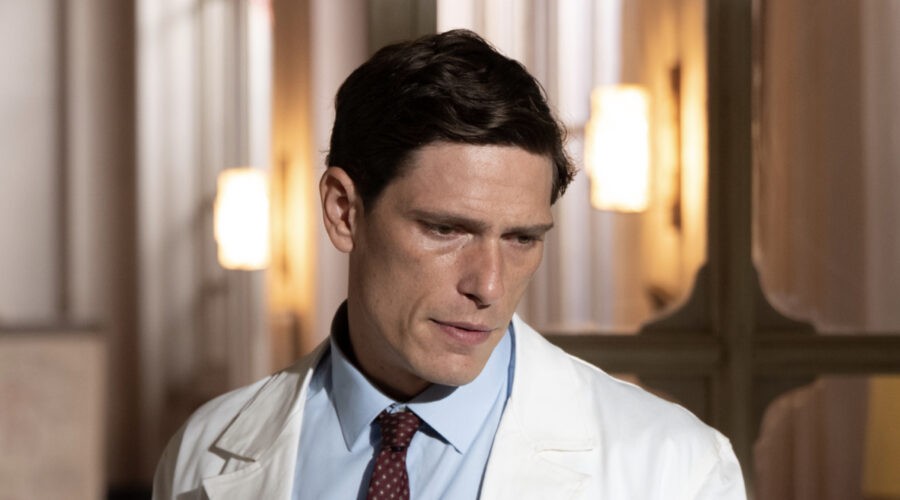 Matteo Martari (Alberto Ferraris) in una scena di