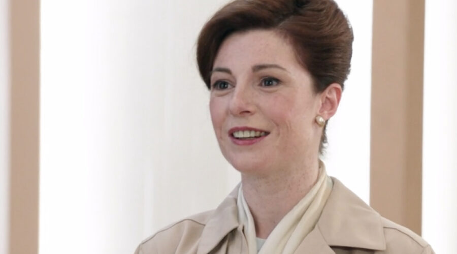 Valentina Bartolo (Veronica Zanatta) in una scena della puntata 23 de