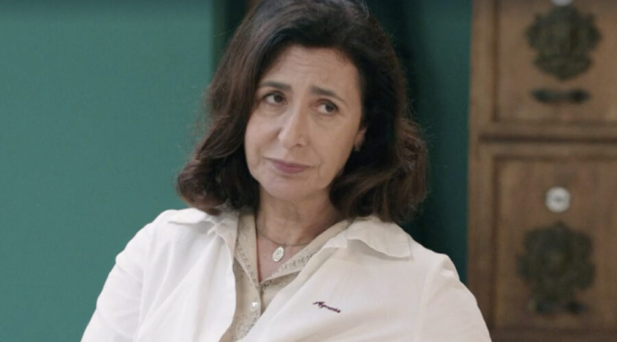 Antonella Attili (Agnese Amato) in una scena della puntata 14 de