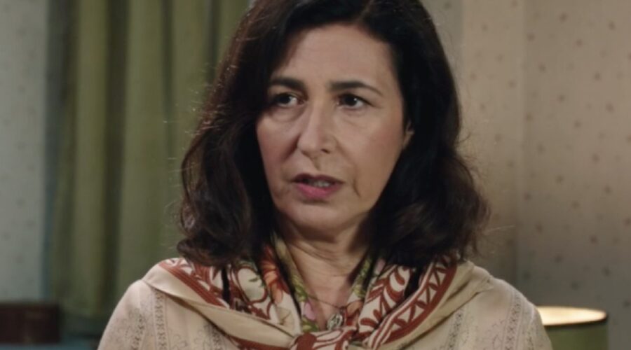 Antonella Attili (Agnese Amato) in una scena della puntata 17 de