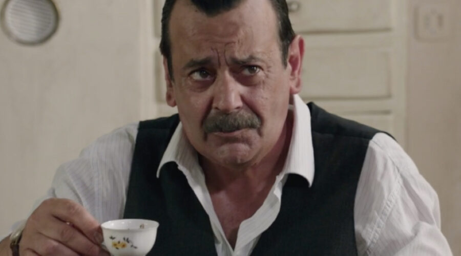 Nicola Rignanese (Giuseppe Amato) in una scena della puntata 17 de 