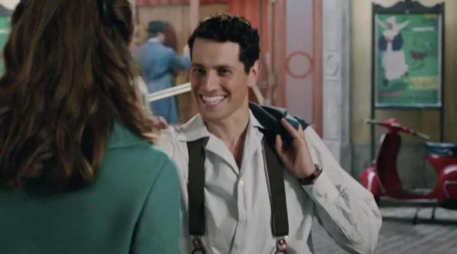 Emanuel Caserio (Salvatore Amato) in una scena della puntata 18 de