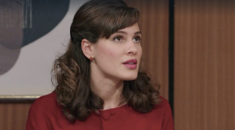 Giulia Vecchio (Anna Imbriani) in una scena della puntata 23 de