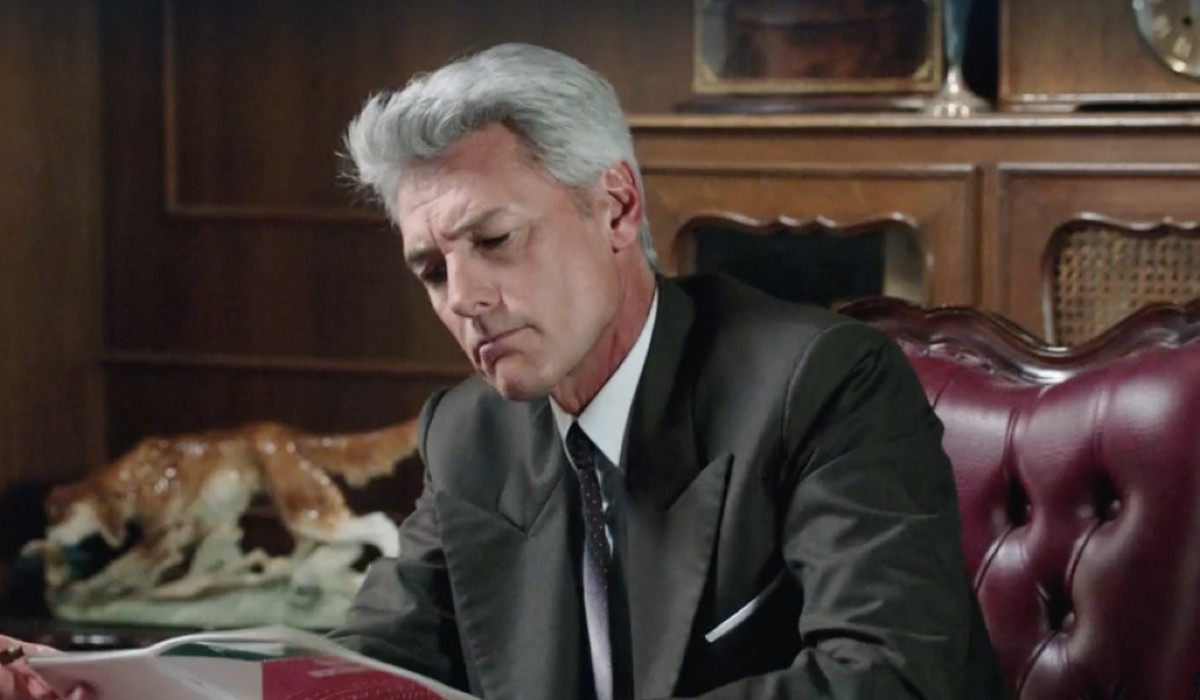 Roberto Farnesi (Umberto Guarnieri) in una scena della puntata 26 de