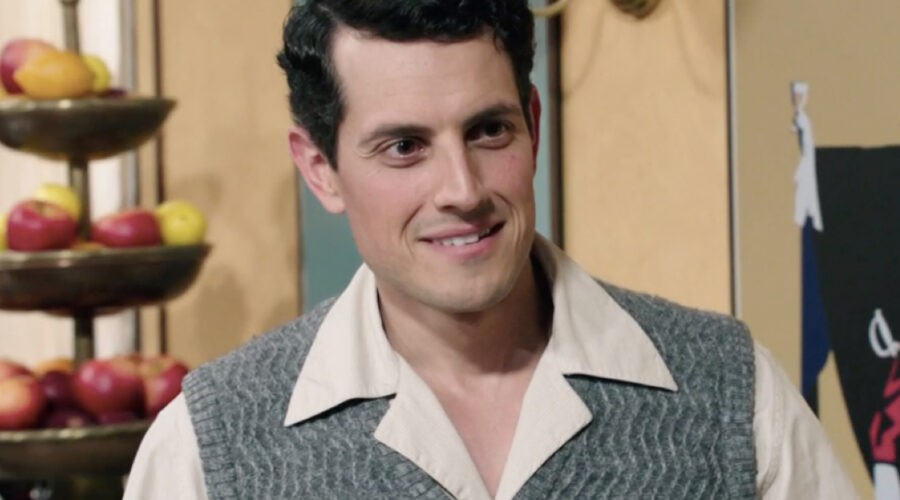 Emanuel Caserio (Salvatore Amato) in una scena della puntata 29 de 