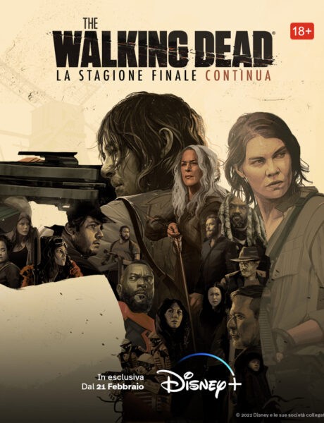 Locandina Ufficiale The Walking Dead 11 Parte 2 Credits Disney Plus