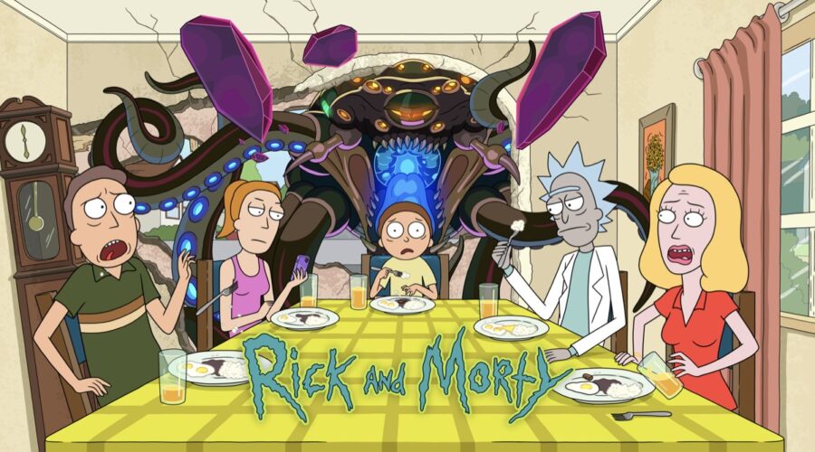 Un'immagine della serie tv Rick & Morty. Credits: WarnerMedia Media Center.