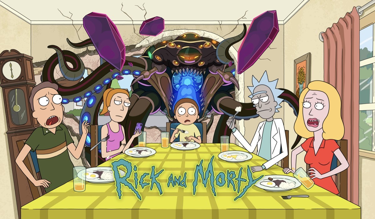 Un'immagine della serie tv Rick & Morty. Credits: WarnerMedia Media Center.