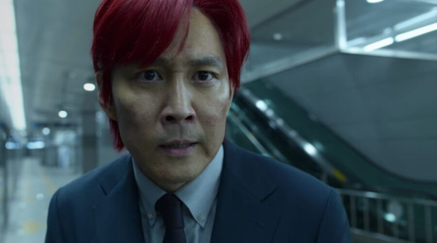 I capelli rossi di Gi-hun nell'ultimo episodio di Squid Game. Credits: Fotogramma/Netflix.