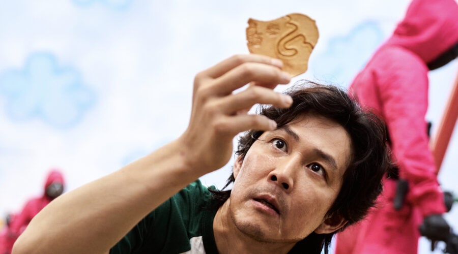 Seong Gi-hun (Lee Jung-jae) in una scena di “Squid Game”. Credits: Youngkyu Park/Netflix.