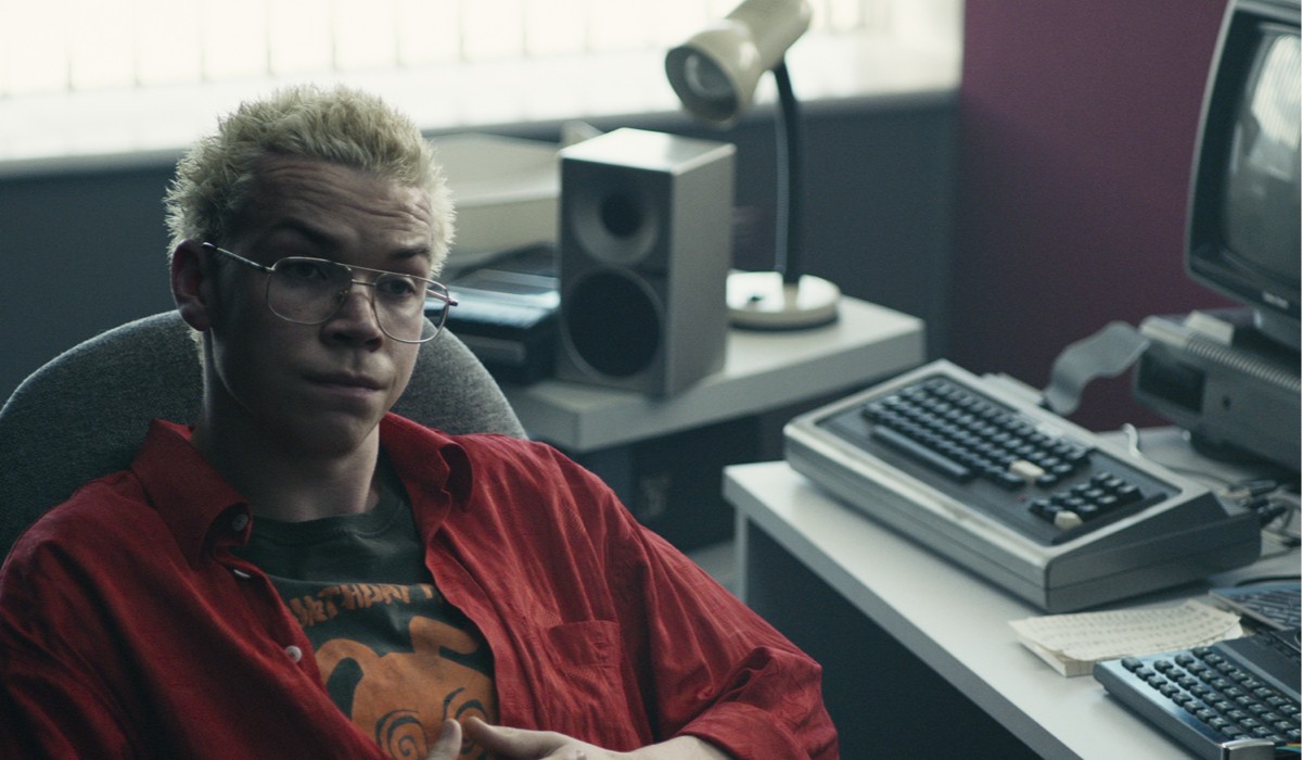 Will Poulter in una scena di “Black Mirror: Bandersnatch”. Credits: Netflix.