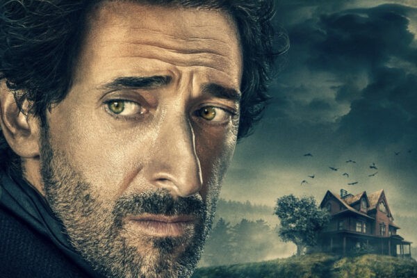 Adrien Brody nel poster di “Chapelwaite”. Credits: TimVision/Epix Studios.