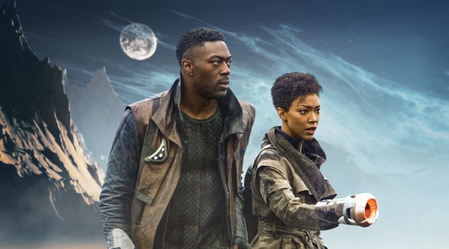 David Ajala E Sonequa Chaunté Martin-green In Star Trek Discovery Credits Netflix