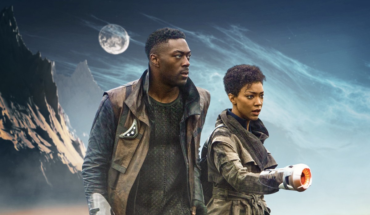 David Ajala E Sonequa Chaunté Martin-green In Star Trek Discovery Credits Netflix