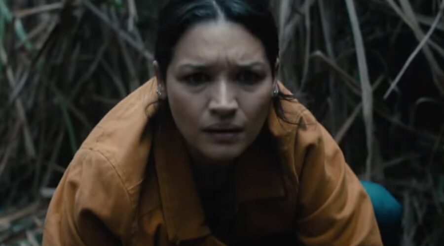Fotogramma di Kim Engelbrecht In Una Scena Del Trailer Italiano di Detective Reyka. Credits: Sky